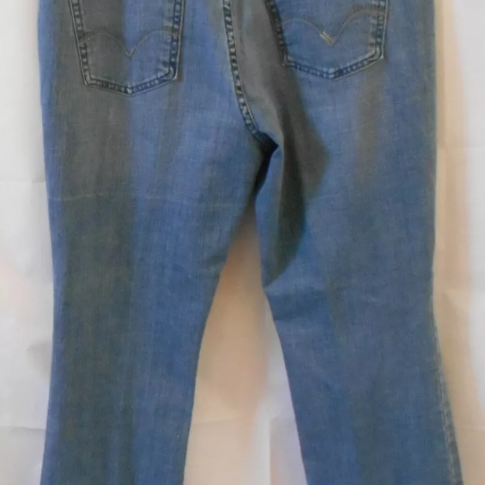 WOMENS LEVI 515 14 BOOTCUT STRETCH JEANS 34x31 - Picture 7 of 7